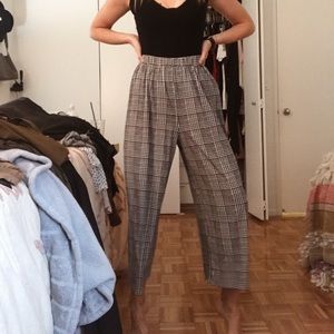 Princess Polly Pants - Houndstooth Pants Princess Polly Pants - Houndstooth Pants